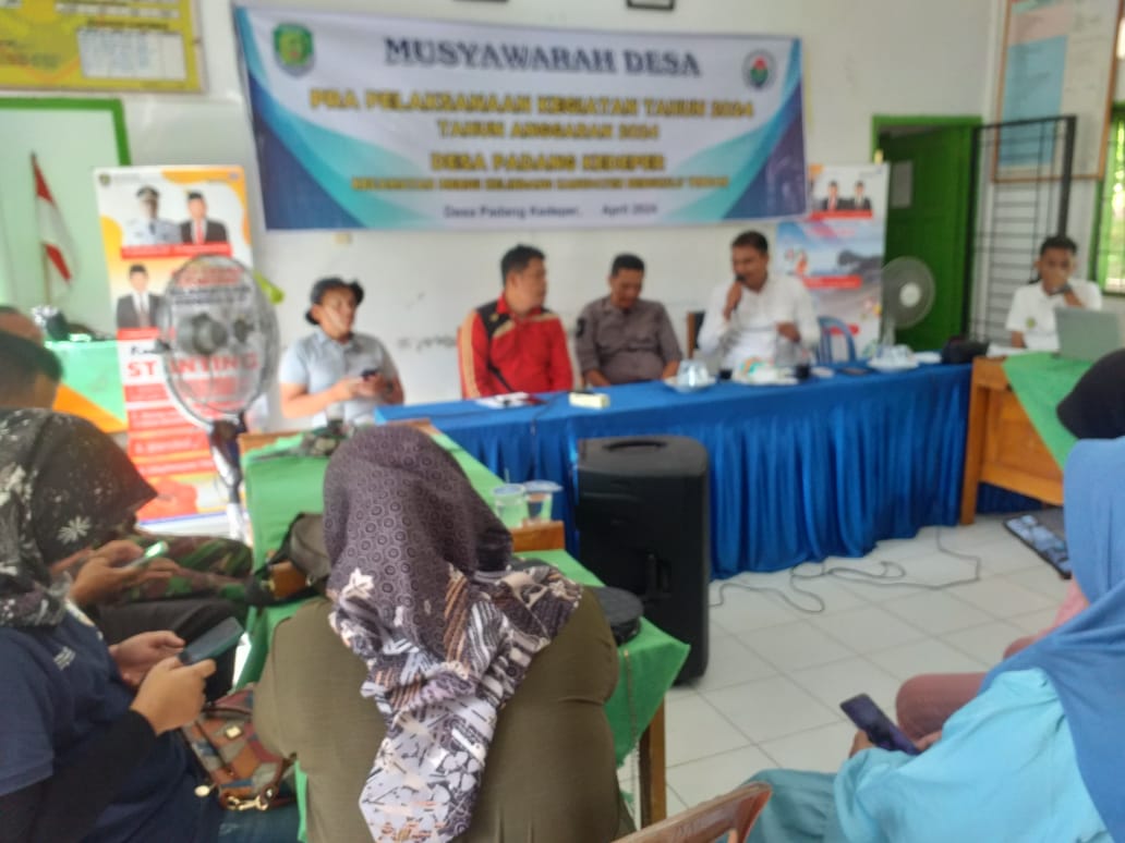 Pemdes Padang Kedeper Bengkulu Tengah Melaksanakan Pra-pelaksanaan Titik Nol Sarana Air Bersih Dan Ketahanan Pangan